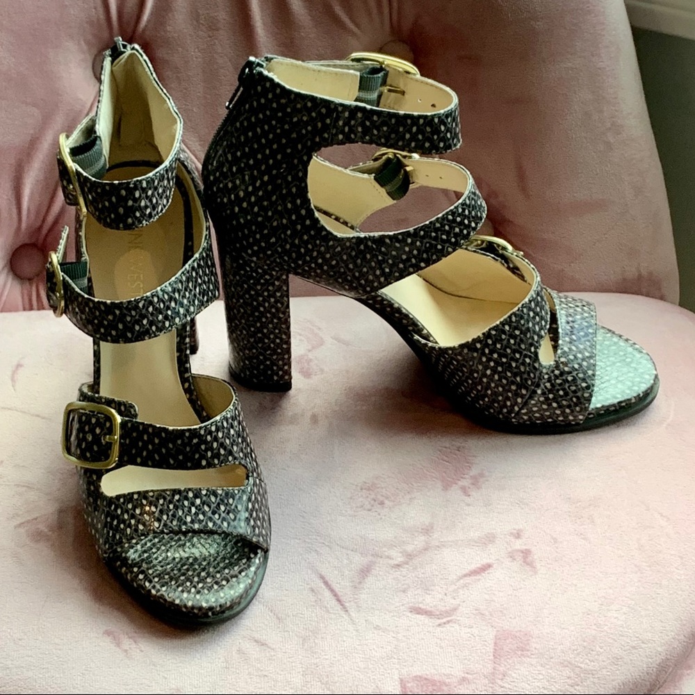 Nine West Nopereira Polka Dot Sandals